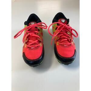 Nike Hyperdiamond Pink/Green Kid’s Softball/Baseball Cleats Size 2.5
